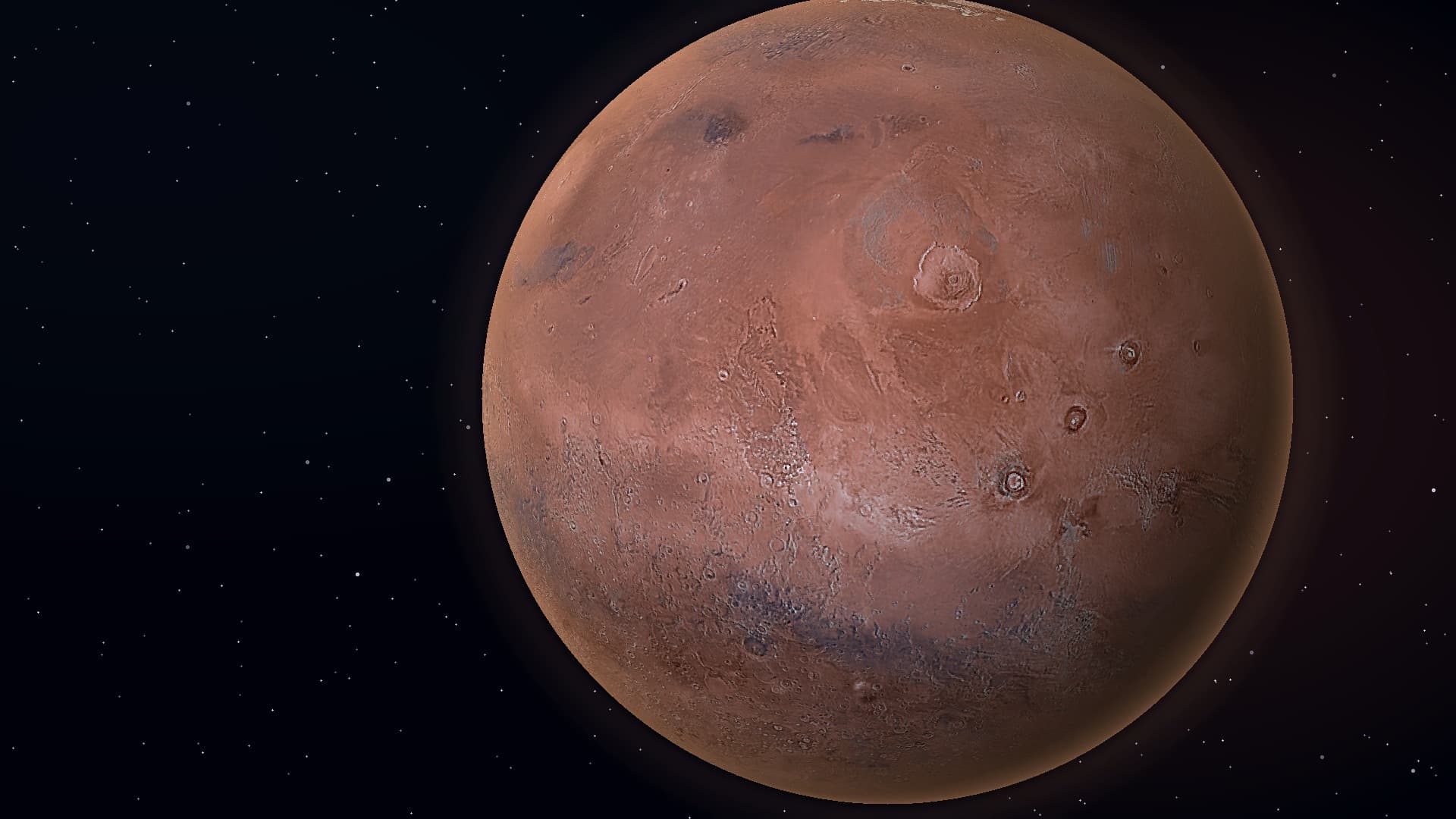 Generated Mars profile plate with rugged regolith and rover-context terrain.
