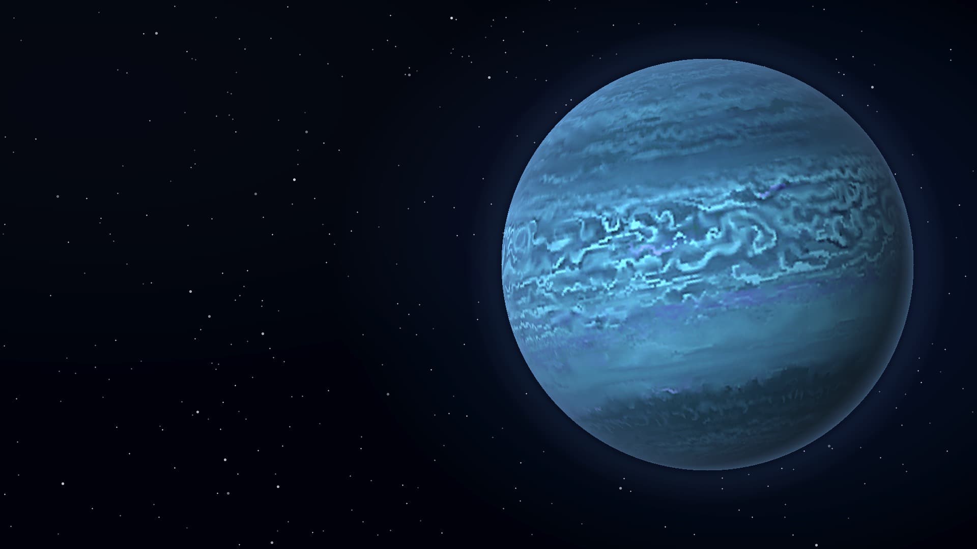 Generated Neptune hero still with deep blue atmosphere and weather contrast.